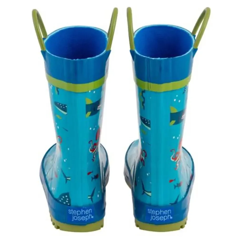 Stephen‎ Joseph Shark Rain Boots Size 10 Toddler NEW